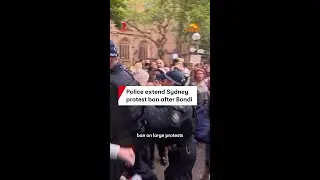 Police extend Sydney protest ban after Bondi