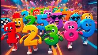 Number Song 1-10 | Learn Numbers for Toddlers | Counting Song | Little Hearts Kids
