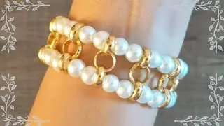 Tutorial Pulsera fácil y sencilla para principiantes ✨