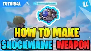 UEFN TUTORIAL | How To Make SHOCKWAVE WEAPON