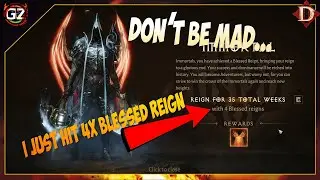 I Finally Got 4x Blessed Reign! Be Honest&hellip; Do You Hate Me Now? | Diablo Immortal