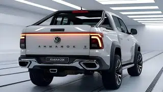 Volkswagen Amarok 2026 | Обзор мощности, роскоши и внедорожных характеристик пикапа нового поколения