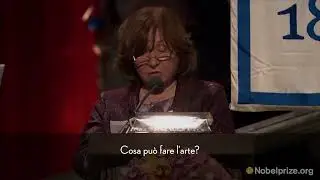 Svetlana Aleksievič, cerimonia di premiazione Nobel per la letteratura 2015