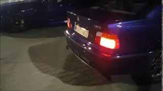 BMW M3 Turbo Launch Control Flames 555KM
