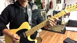 Ricky Skaggs - Highway 40 Blues (Ray Flacke Guitar Solo Cover by Luke Gallagher)