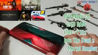 Nubia Red Magic 5G 144Hz 4 Games Review, Call of Duty, Mortal Combat, CSR Racing 2, INTO the Death 2