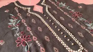 Новый красивый дизайн горловины: крой и пошив, дизайн горловины с кружевом.