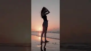 Sunrise Beach Portraits #Shorts