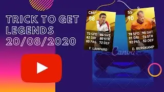 Black Ball LEGENDS TRICK in LEGENDS  EUROPEAN NATIONAL TEAMS  in PES 2020 MOBILE || PES 2020