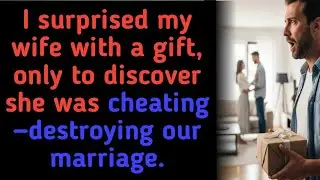 I surprised my wife with a gift, only to discover she was cheating&mdash;destroying our marriage.