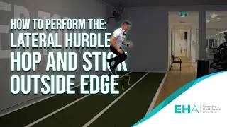 How To Perform The Lateral Hurdle Hop and Stick Outside Edge