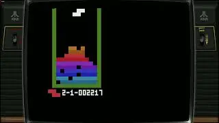 Cubis (Atari 2600) &ndash; Classic Homebrew Puzzle Gameplay | Retro Tetris-Style Action