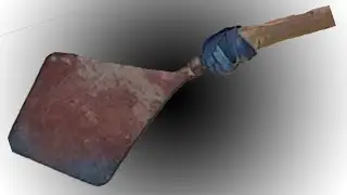 Construction Tool Restoration - Old and Rusted Mason Trowel Restoration