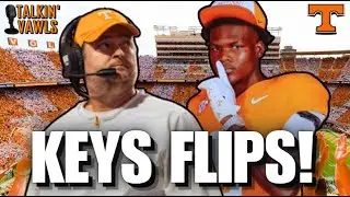 5⭐️WR Tristen Keys Flips | Tennessee Vols Football