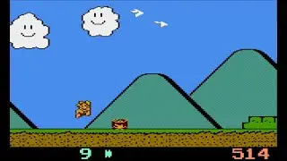 Atari 8-Bit Game Play, Runner Bear