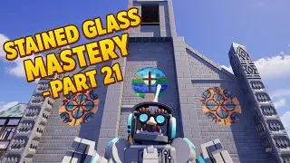 Stained Glass Windows Added! | Medieval Build Series Part 21