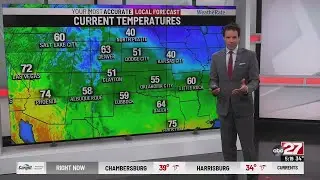 Eric's Wednesday PM forecast update