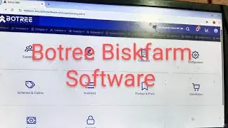 Botree Biskfarm software A to Z work // Biskfarm // easy Software 
