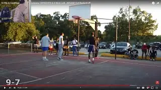 Reacting To CASH GOT DUNKED ON TWICE DURING THIS 5V5 W/ B Ellis & Tried To HIDE IT lol!