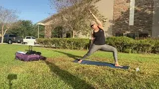Energizing Yoga On The Lawn