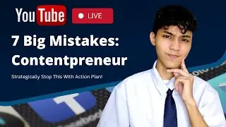 Ignoring The 7 Mistakes Contentpreneurs Make Will FAIL | Masterclass