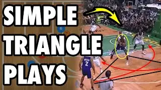 A Simple Triangle Basketball Play For Kids