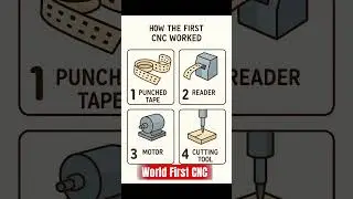 First CNC Machine in the World | History of CNC Explained #cncmachinery #cnctechnology #cnc