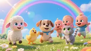 Rain Rain Go Away Song with Little Lamb 🐑 | Fun Rainy Day Kids Song | Cocomelon-Style 3D Animation