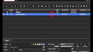 4. Остановка и пауза аудиосигналов Qlab3