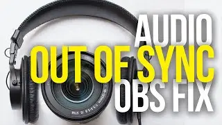 LIVESTREAM AUDIO IS OUT OF SYNC | How To Use Audio Sync Offset in OBS | FIXED Audio