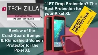 Google Pixel XL CrashGuard Bumper and RhinoShield Screen Protector Review