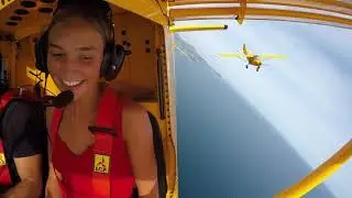 Faire un tour d'ULM avec les avions jaunes de Fr&eacute;jus