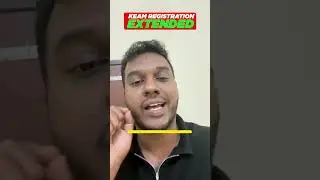 KEAM Registration Extended