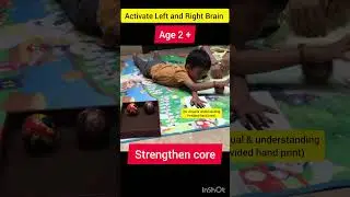 activate left and right brain/ improve learning / core strength/ midline crossing
