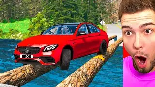 AUTO vs. ULTRA PARKOUR.. ÜBERLEBE ICH? (BeamNG)