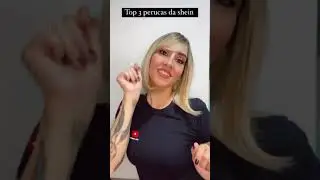 top 3 perucas da shein #shorts
