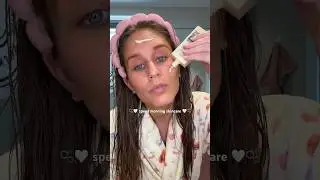 morning skincare routine 🫧🤍 #skincare #skincareroutine #morningskincare