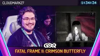 Fatal Frame II: Crimson Butterfly by Cloudmark27 in 1:34:34 - Awesome Games Done Quick 2026