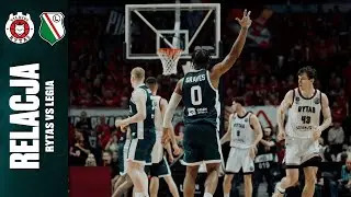 ZACIĘTY B&Oacute;J W WILNIE! LEGIA ROZPOCZĘŁA SEZON W LIDZE MISTRZ&Oacute;W! | Rytas vs Legia | LEGIA KOSZ