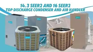Light Commercial Air Conditioner | Top Discharge Condenser and Air Handler | 8 Advantages in 1