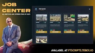 [ESX]/[QB] Job Center | Fatality Scripts |