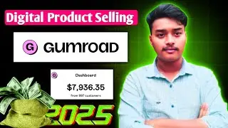 Gumroad se Digital Product Selling Kaise Kare || Digital Product Business Idea 2025