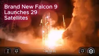 Brand New SpaceX Falcon 9 Launches 29 Satellites - Starlink 6-88 - Jan 4, 2026 🚀