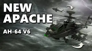 Boeing unveiled the New Apache Concept, which features an improved radar system & longer firing arm.