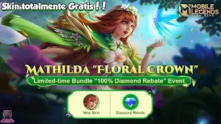 Mathilda Nueva Skin Elite GRATIS&nbsp;#mobilelegends #mlbbcreatorcamp #MathildaNewSkin #mccFloralCrown_es
