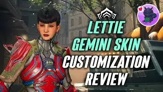 Warframe | Fashion Frame | Trinity Lettie Gemini Skin Customization Review