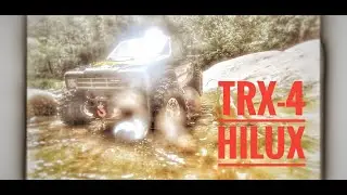 TRX-4 Sport. Toyota Hilux 1/10 Scale Crawler RC.