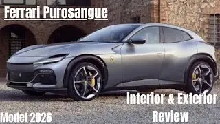 Ferrari Purosangue – The World’s First True Ferrari SUV!”