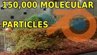 150K Molecular Particles With Force Fields