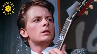 Marty plays &ldquo;Earth Angel&rdquo; at the Enchantment Under the Sea Dance | Back to the Future